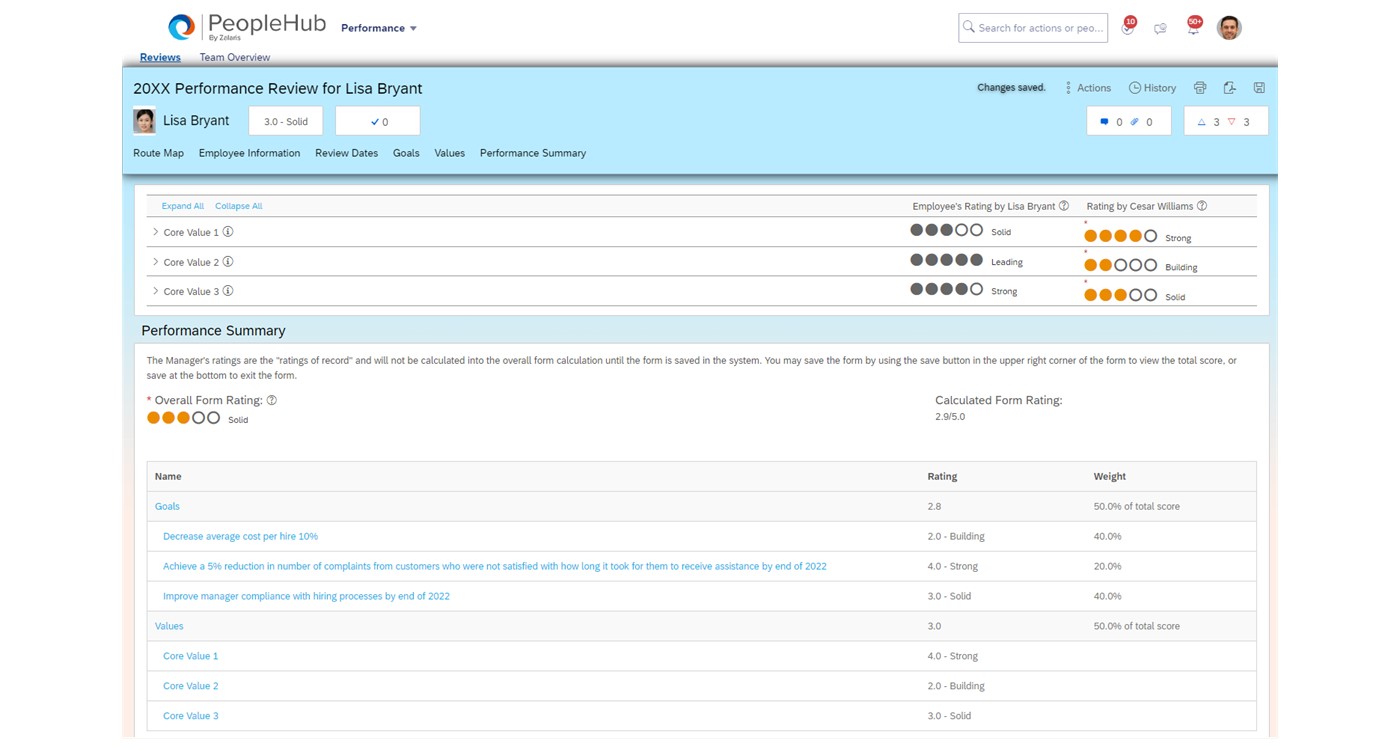 Performance & Goals Solution