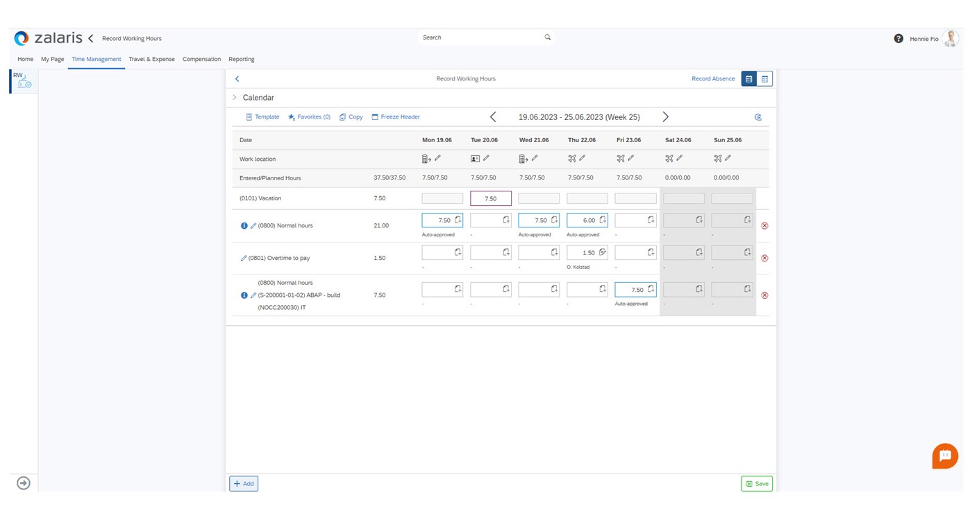 Zalaris Attendance Solution