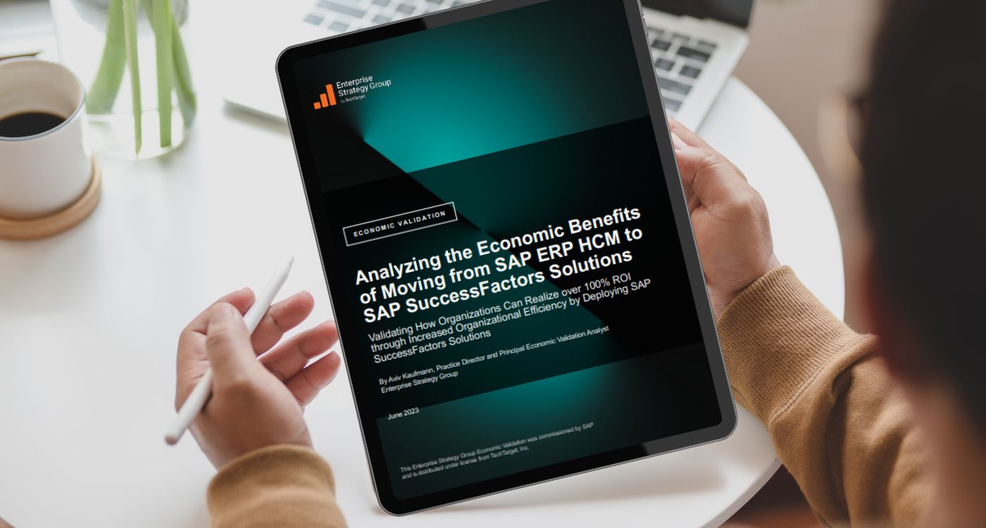 ECP_ESG Report The Economic Benefits of Migrating to the Cloud with SAP SuccessFactors_Zalaris